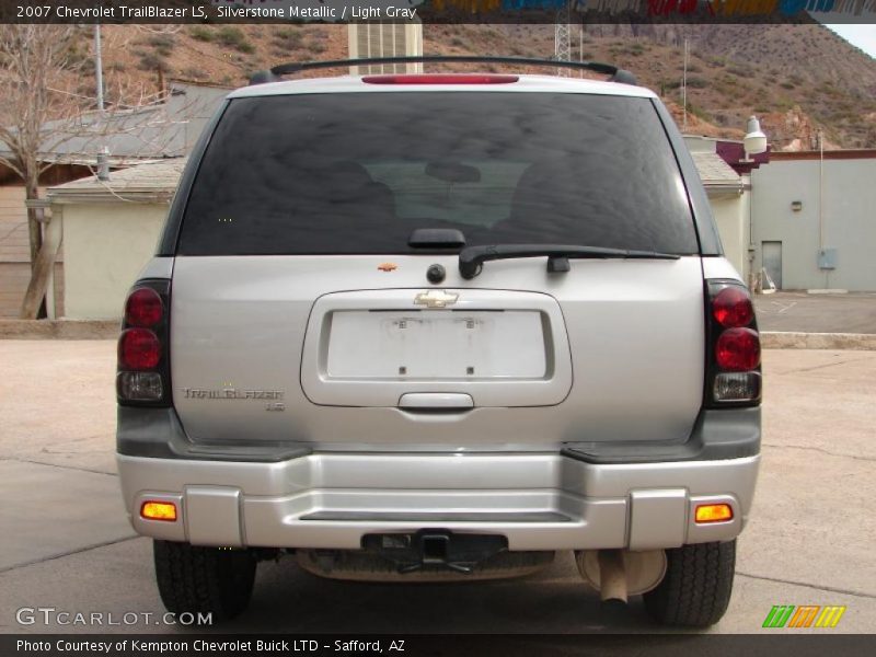 Silverstone Metallic / Light Gray 2007 Chevrolet TrailBlazer LS