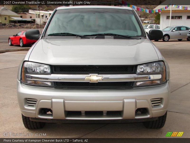 Silverstone Metallic / Light Gray 2007 Chevrolet TrailBlazer LS