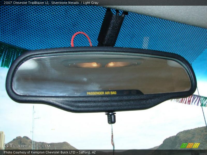 Silverstone Metallic / Light Gray 2007 Chevrolet TrailBlazer LS