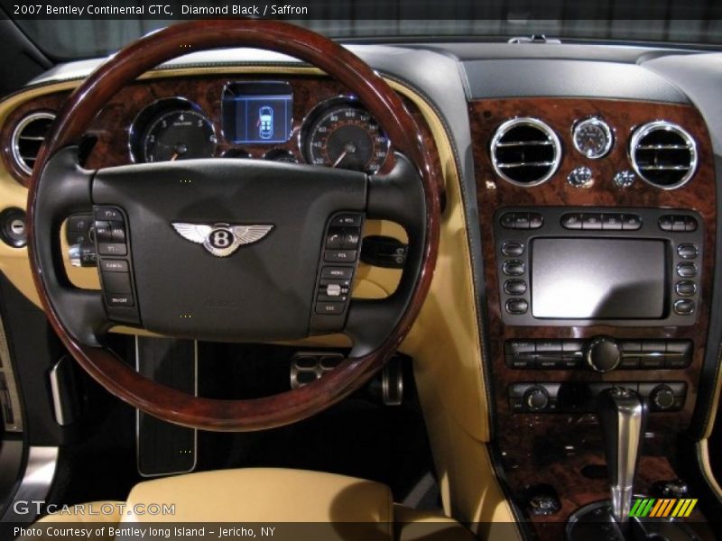Diamond Black / Saffron 2007 Bentley Continental GTC