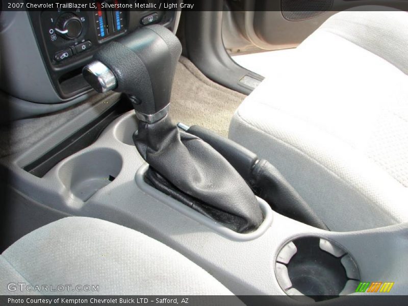 Silverstone Metallic / Light Gray 2007 Chevrolet TrailBlazer LS