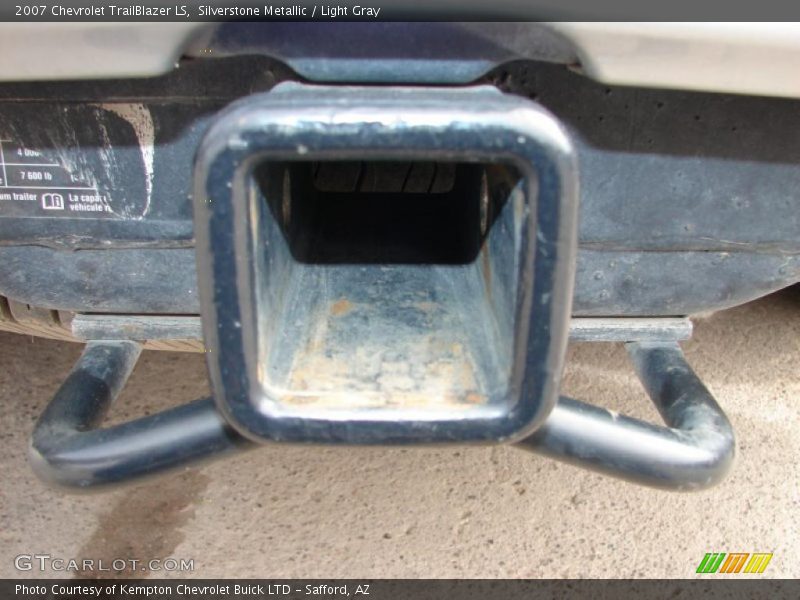 Silverstone Metallic / Light Gray 2007 Chevrolet TrailBlazer LS
