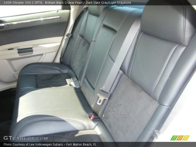 Brilliant Black Crystal Pearl / Dark Slate Gray/Light Graystone 2006 Chrysler 300 C SRT8
