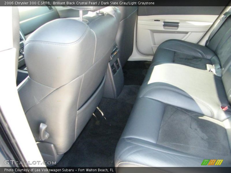 Brilliant Black Crystal Pearl / Dark Slate Gray/Light Graystone 2006 Chrysler 300 C SRT8
