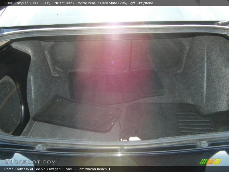 Brilliant Black Crystal Pearl / Dark Slate Gray/Light Graystone 2006 Chrysler 300 C SRT8