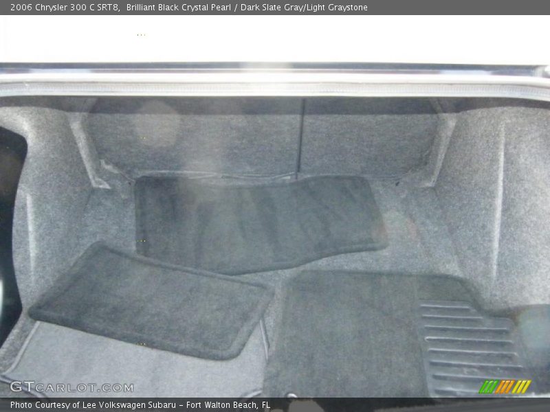 Brilliant Black Crystal Pearl / Dark Slate Gray/Light Graystone 2006 Chrysler 300 C SRT8