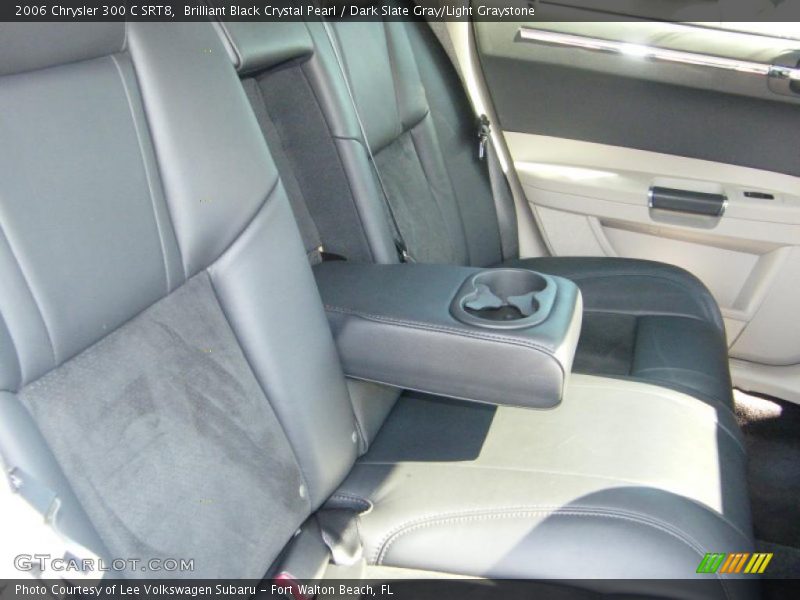 Brilliant Black Crystal Pearl / Dark Slate Gray/Light Graystone 2006 Chrysler 300 C SRT8