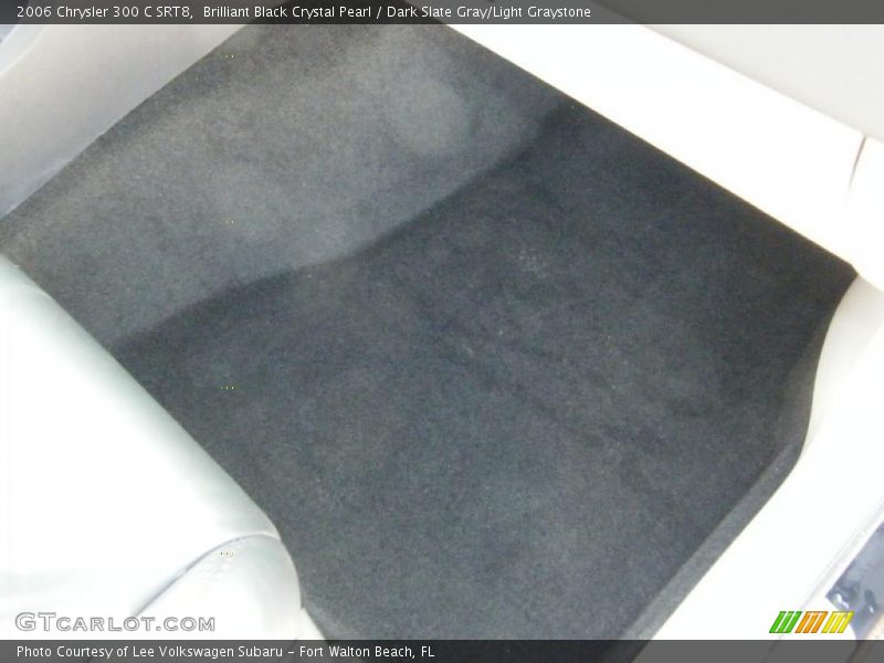 Brilliant Black Crystal Pearl / Dark Slate Gray/Light Graystone 2006 Chrysler 300 C SRT8