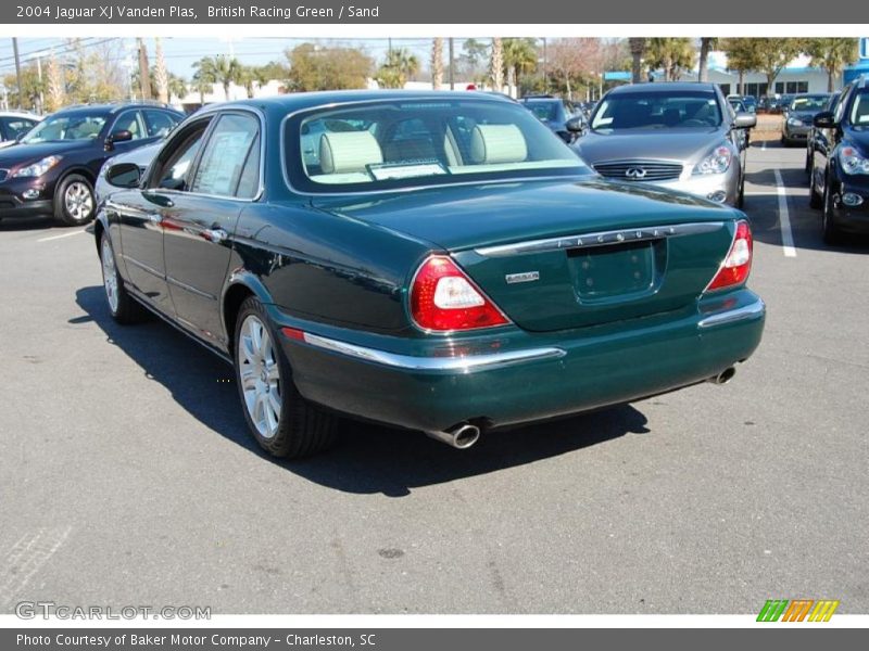British Racing Green / Sand 2004 Jaguar XJ Vanden Plas