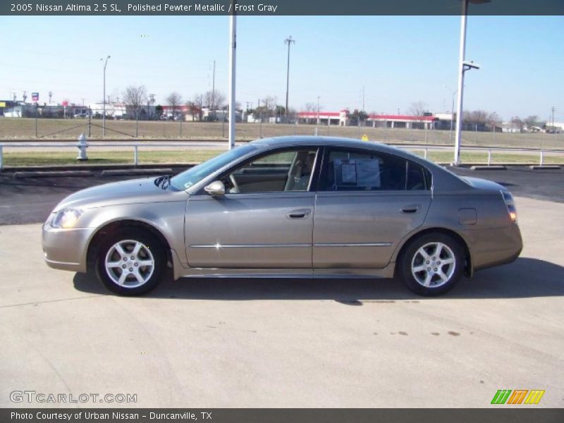Polished Pewter Metallic / Frost Gray 2005 Nissan Altima 2.5 SL