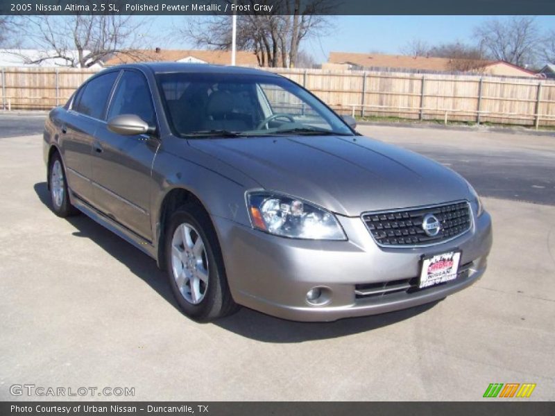 Polished Pewter Metallic / Frost Gray 2005 Nissan Altima 2.5 SL