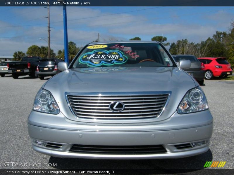 Mercury Metallic / Ash 2005 Lexus LS 430 Sedan
