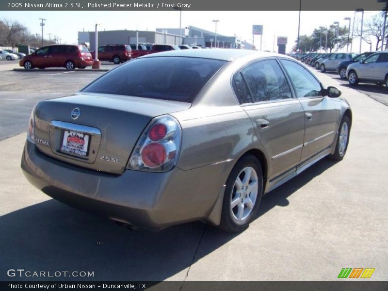 Polished Pewter Metallic / Frost Gray 2005 Nissan Altima 2.5 SL