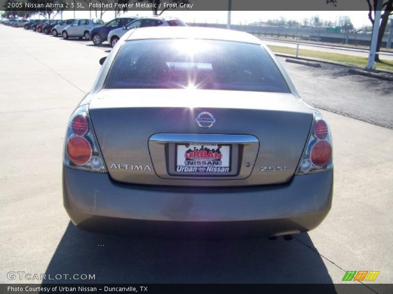Polished Pewter Metallic / Frost Gray 2005 Nissan Altima 2.5 SL