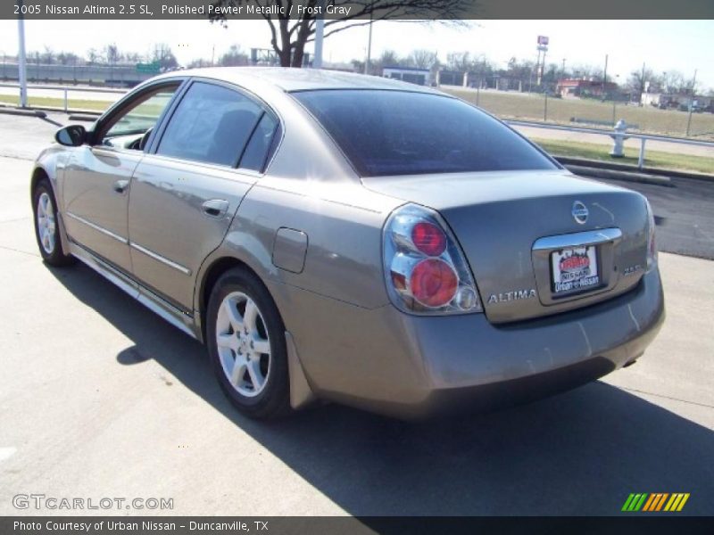 Polished Pewter Metallic / Frost Gray 2005 Nissan Altima 2.5 SL