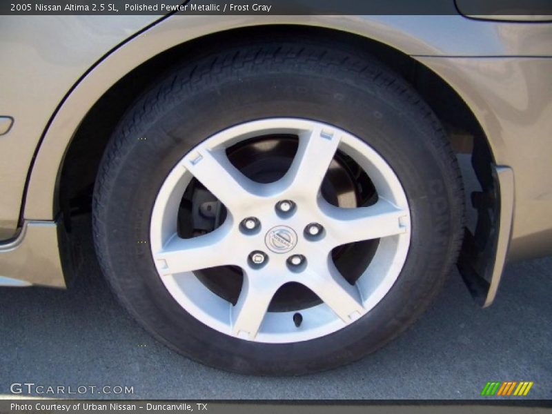Polished Pewter Metallic / Frost Gray 2005 Nissan Altima 2.5 SL