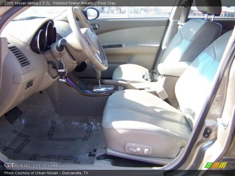Polished Pewter Metallic / Frost Gray 2005 Nissan Altima 2.5 SL