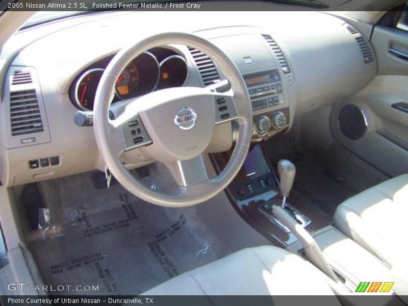 Polished Pewter Metallic / Frost Gray 2005 Nissan Altima 2.5 SL