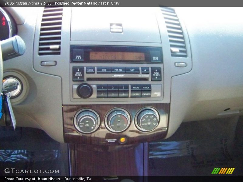Polished Pewter Metallic / Frost Gray 2005 Nissan Altima 2.5 SL