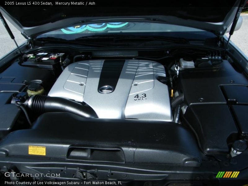 Mercury Metallic / Ash 2005 Lexus LS 430 Sedan