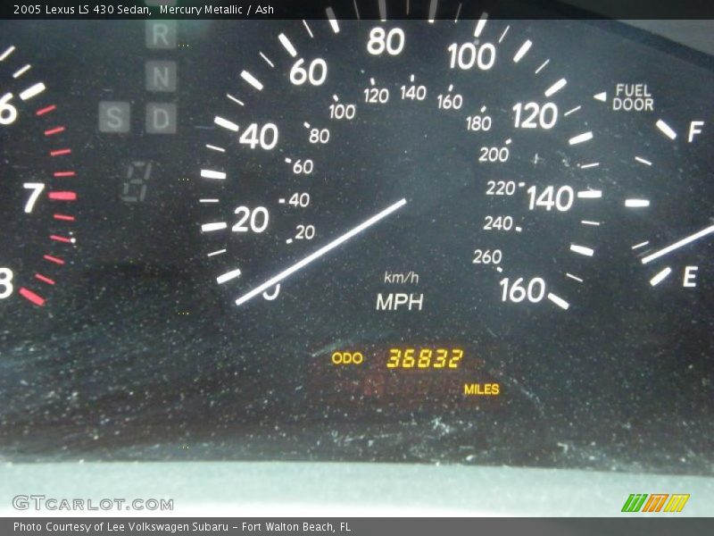 Mercury Metallic / Ash 2005 Lexus LS 430 Sedan