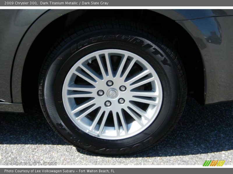 Dark Titanium Metallic / Dark Slate Gray 2009 Chrysler 300