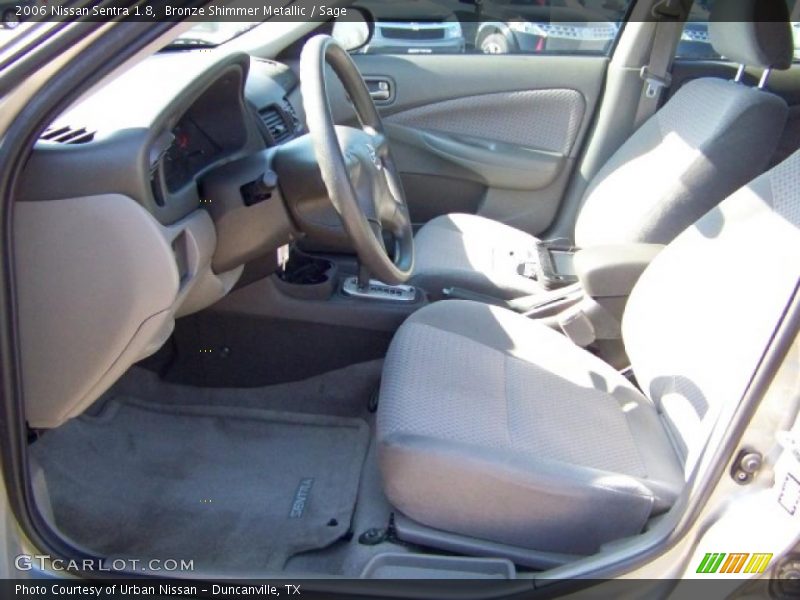 Bronze Shimmer Metallic / Sage 2006 Nissan Sentra 1.8