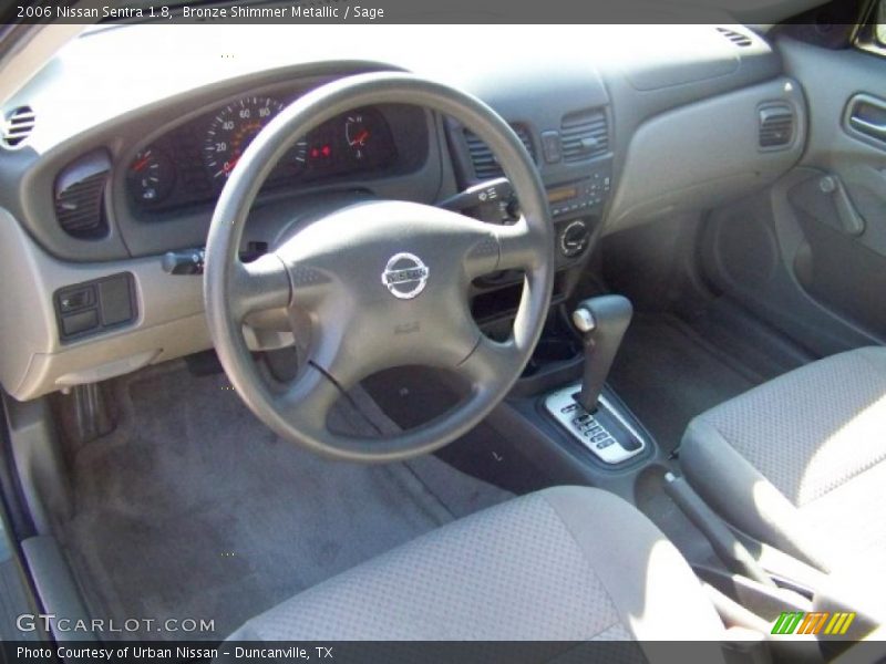 Bronze Shimmer Metallic / Sage 2006 Nissan Sentra 1.8