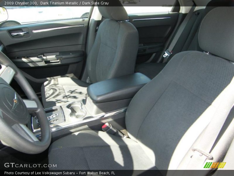 Dark Titanium Metallic / Dark Slate Gray 2009 Chrysler 300