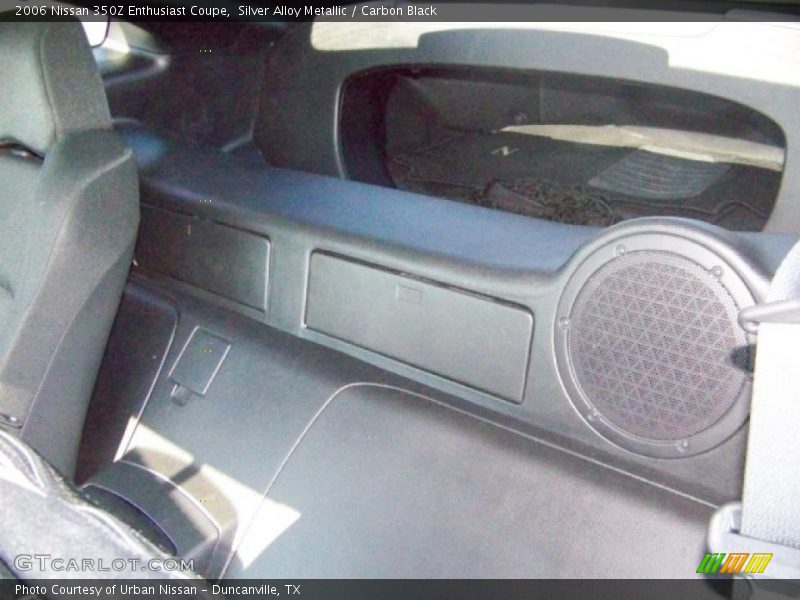 Silver Alloy Metallic / Carbon Black 2006 Nissan 350Z Enthusiast Coupe