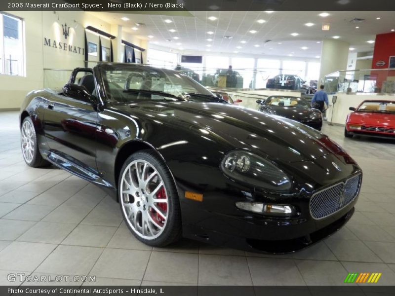 Nero (Black) / Nero (Black) 2006 Maserati GranSport Spyder