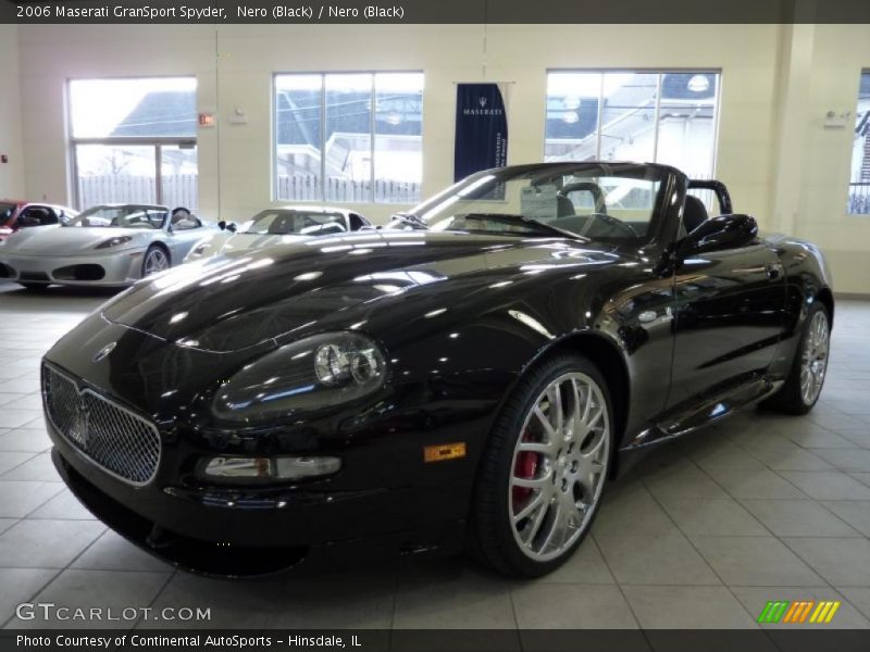 Nero (Black) / Nero (Black) 2006 Maserati GranSport Spyder