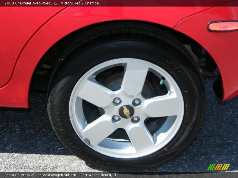 Victory Red / Charcoal 2008 Chevrolet Aveo Aveo5 LS