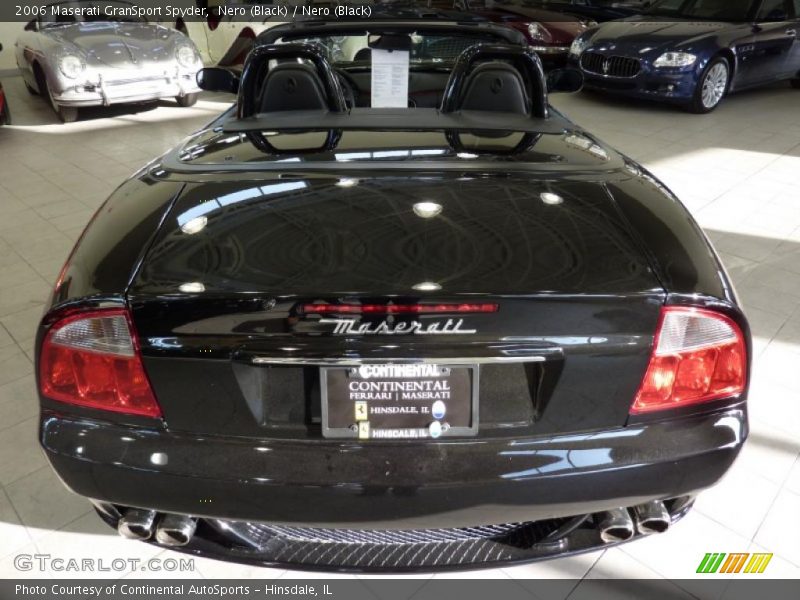 Nero (Black) / Nero (Black) 2006 Maserati GranSport Spyder