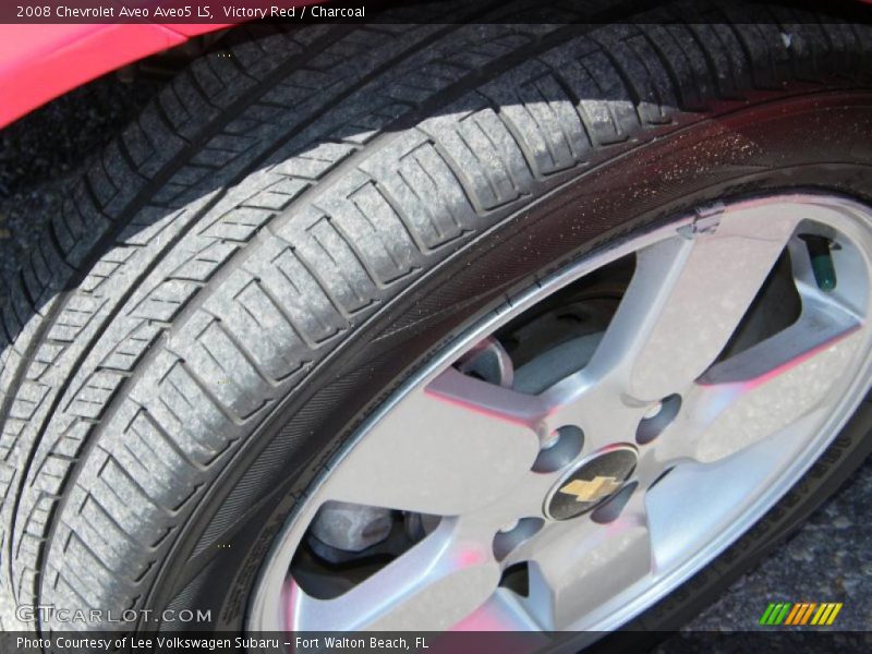 Victory Red / Charcoal 2008 Chevrolet Aveo Aveo5 LS