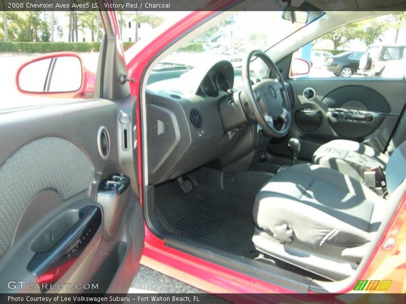 Victory Red / Charcoal 2008 Chevrolet Aveo Aveo5 LS