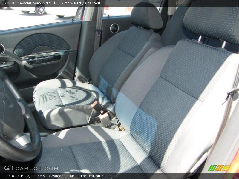 Victory Red / Charcoal 2008 Chevrolet Aveo Aveo5 LS
