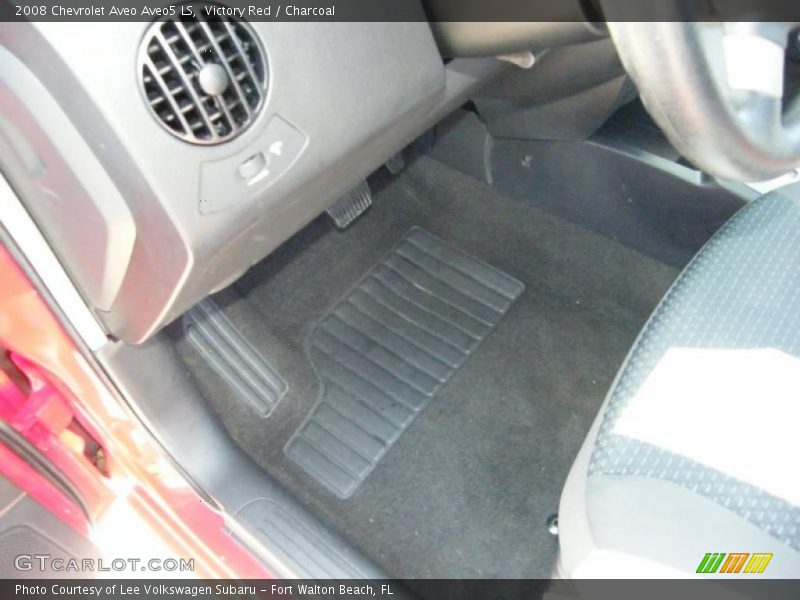 Victory Red / Charcoal 2008 Chevrolet Aveo Aveo5 LS