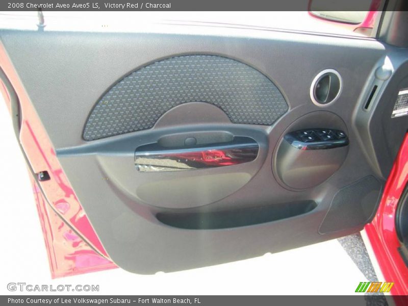 Victory Red / Charcoal 2008 Chevrolet Aveo Aveo5 LS