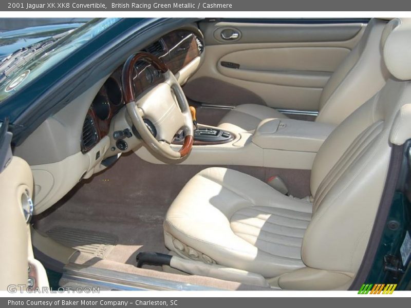 British Racing Green Metallic / Cashmere 2001 Jaguar XK XK8 Convertible