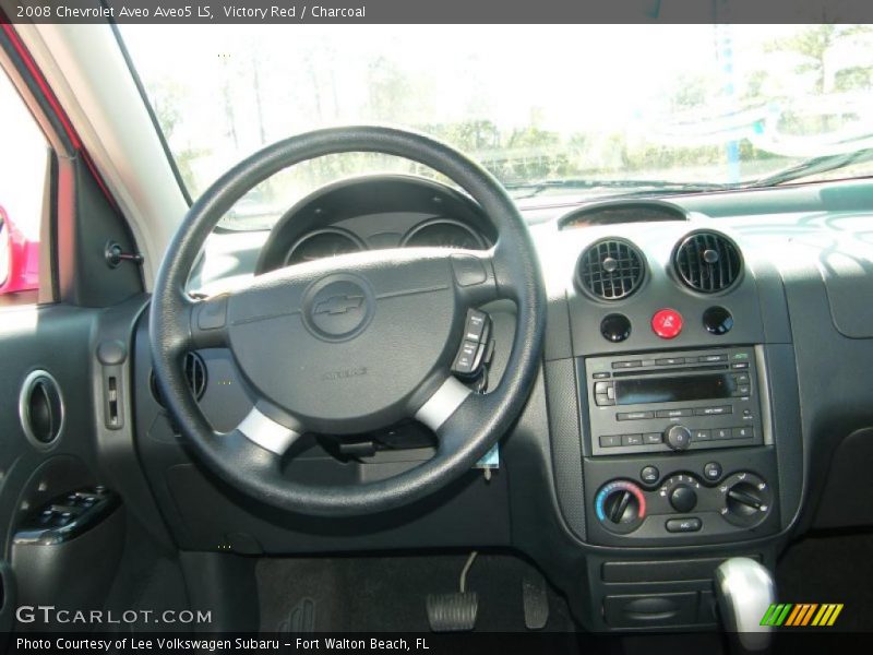Victory Red / Charcoal 2008 Chevrolet Aveo Aveo5 LS