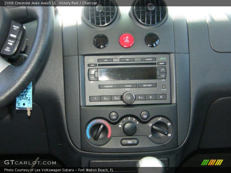 Victory Red / Charcoal 2008 Chevrolet Aveo Aveo5 LS
