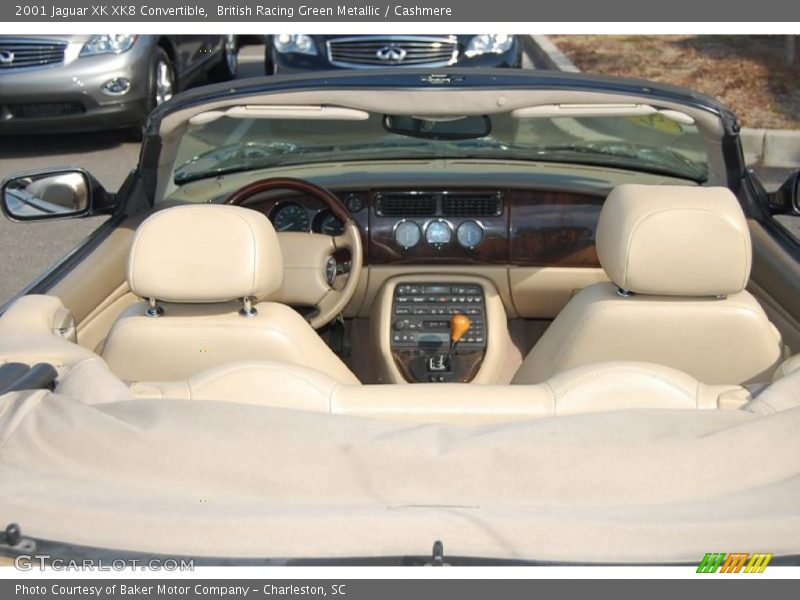British Racing Green Metallic / Cashmere 2001 Jaguar XK XK8 Convertible