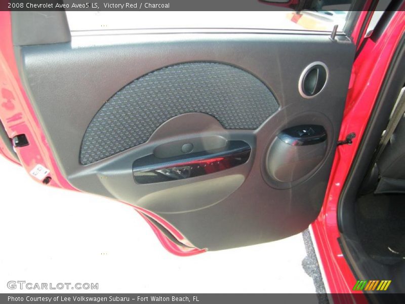 Victory Red / Charcoal 2008 Chevrolet Aveo Aveo5 LS