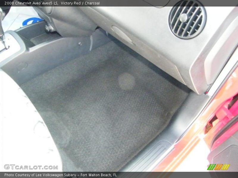 Victory Red / Charcoal 2008 Chevrolet Aveo Aveo5 LS
