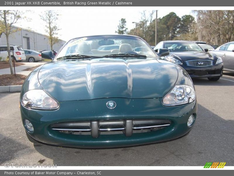 British Racing Green Metallic / Cashmere 2001 Jaguar XK XK8 Convertible