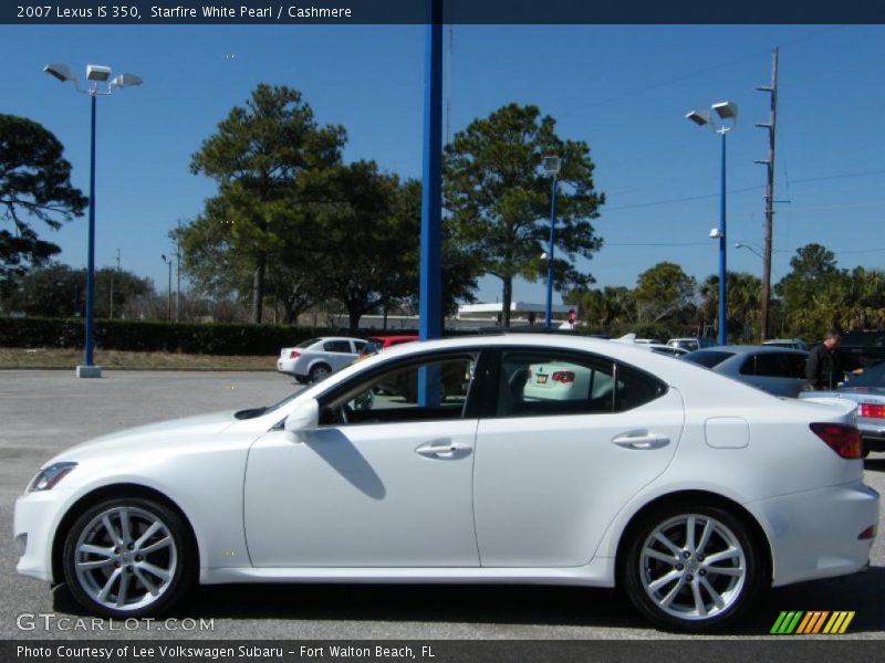 Starfire White Pearl / Cashmere 2007 Lexus IS 350