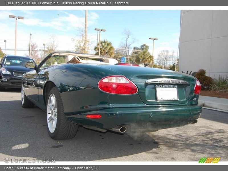 British Racing Green Metallic / Cashmere 2001 Jaguar XK XK8 Convertible