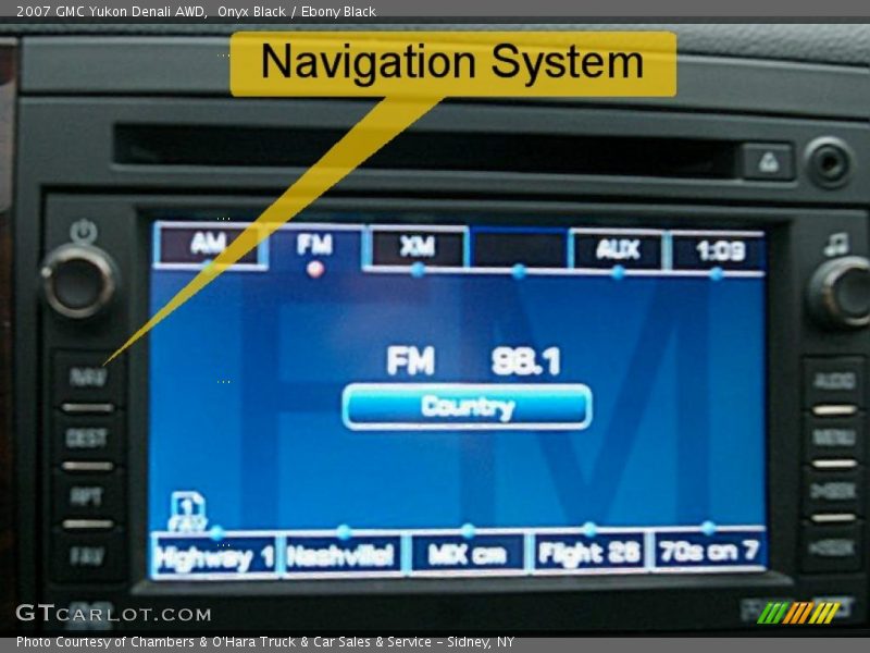 Onyx Black / Ebony Black 2007 GMC Yukon Denali AWD