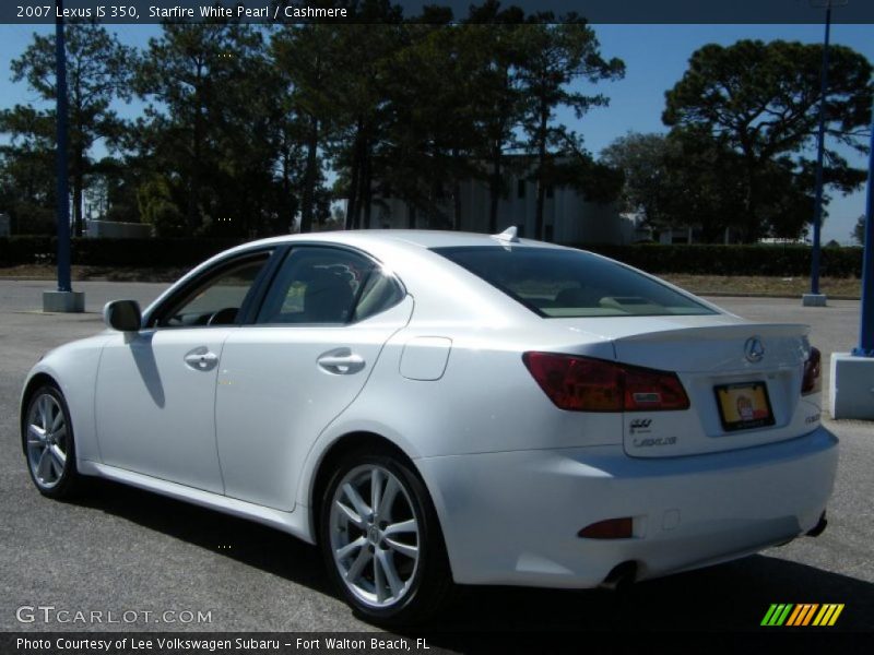 Starfire White Pearl / Cashmere 2007 Lexus IS 350